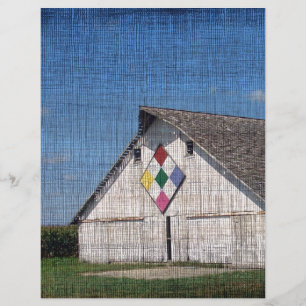 A Barn With A Quilt
