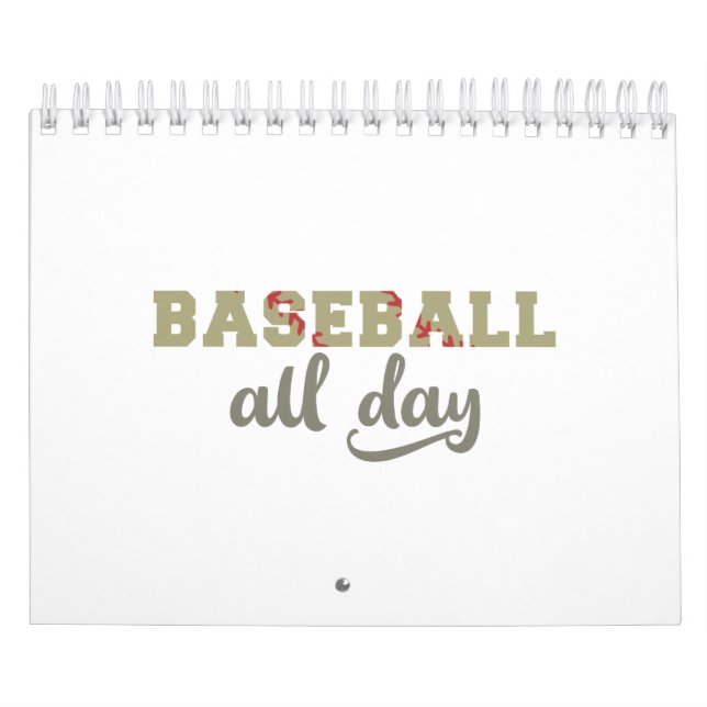 A Baseball Player Calendar (Cover)