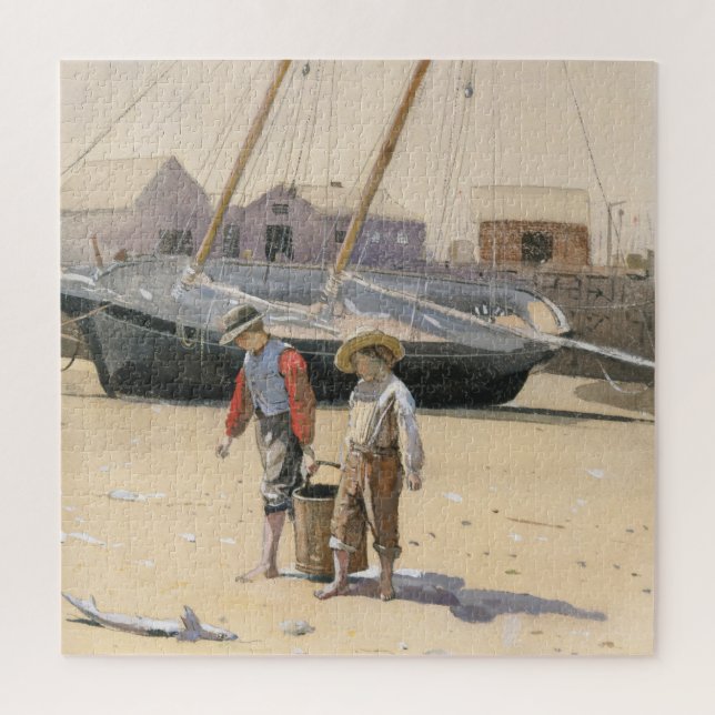 A Basket of Clams Jigsaw Puzzle (Vertical)