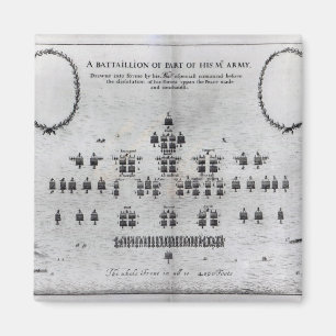 A Battalion of Part of his Majesty's Army Magnet