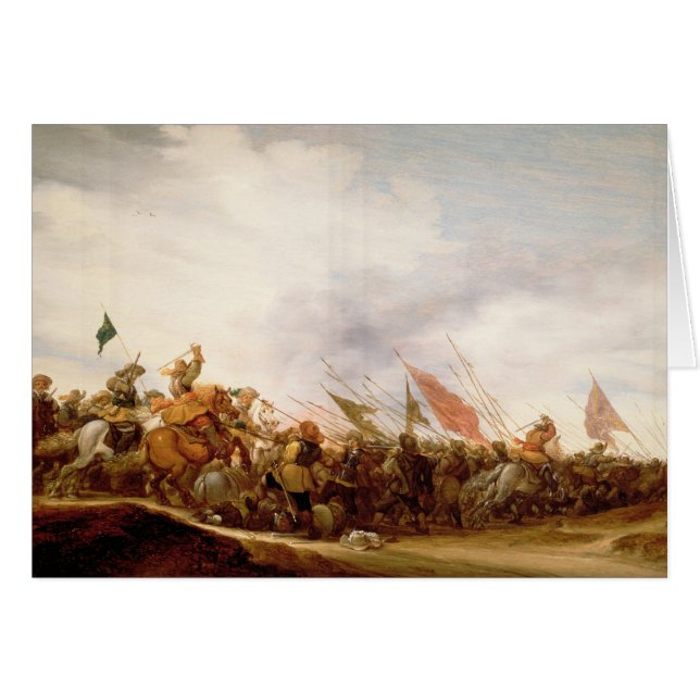 A Battle Scene, 1653 (Front Horizontal)