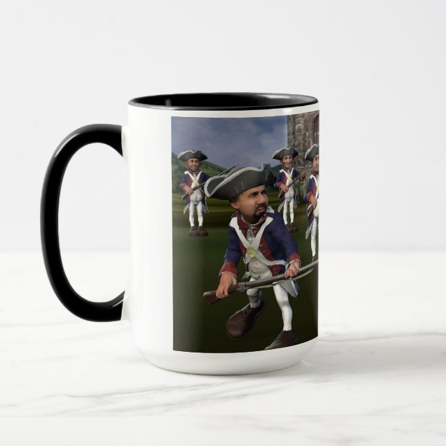 A Bayonet To The Gluteus Mug (Left)