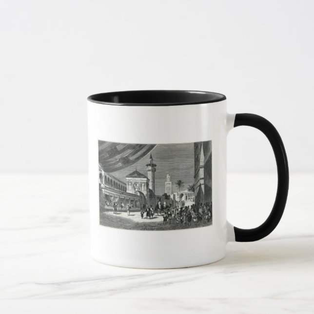 A Bazaar at Tunis Mug (Right)