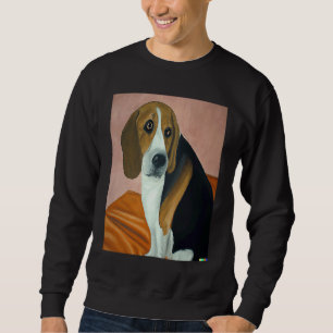 A Beagle painted by Botero Sweatshirt