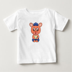 A Bear wearing cute clothes and accessories Baby T-Shirt