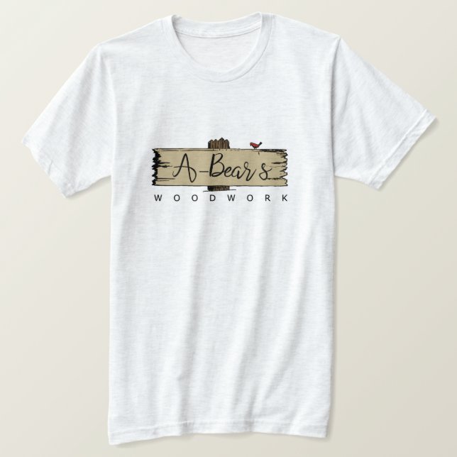 A-Bears Woodwork T-Shirt (Design Front)
