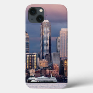 A beautiful and dramatic sunset seen from West iPhone 13 Case