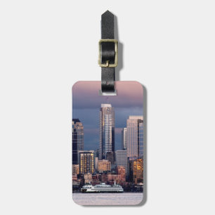 A beautiful and dramatic sunset seen from West Luggage Tag