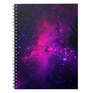 A beautiful, bright space nebula. background,abstr notebook