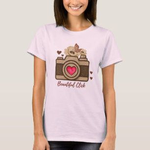 A Beautiful Click Design T-Shirt