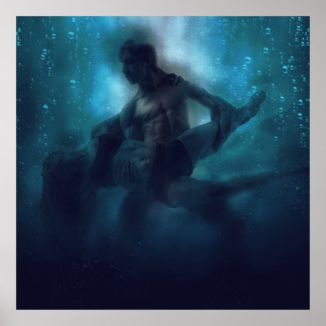 A beautiful couple dancing  poster (Front)