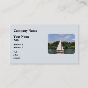 A Beautiful Day For a Sail Business Card