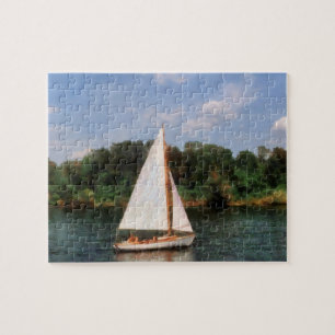 A Beautiful Day For a Sail Jigsaw Puzzle