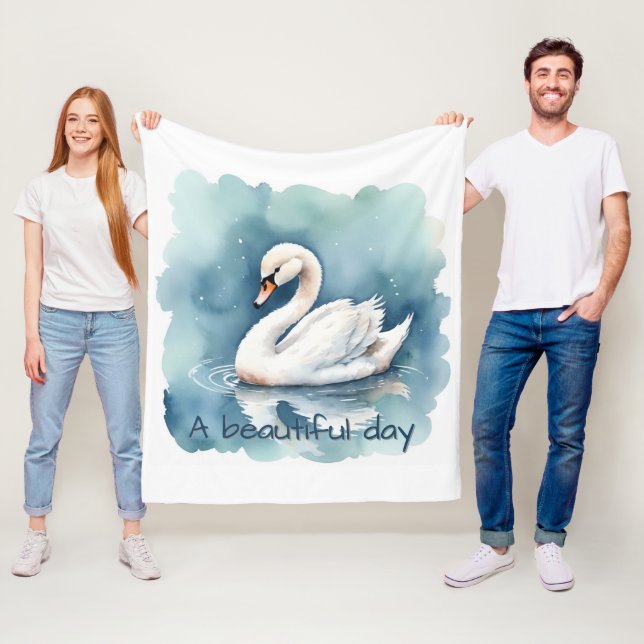 A Beautiful Day set  Fleece Blanket (In Situ)