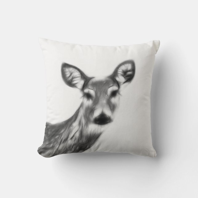 A Beautiful Deer Cushion (Front)