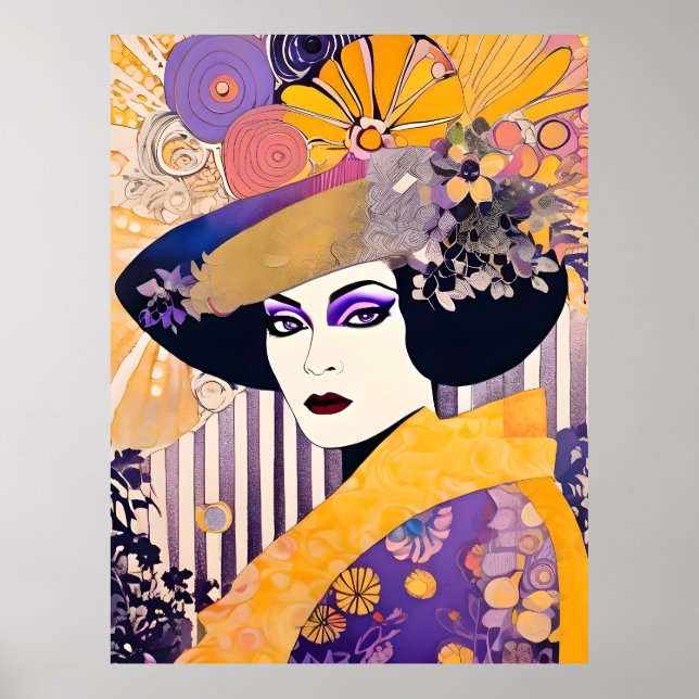 A beautiful Drag Queen Poster (Front)