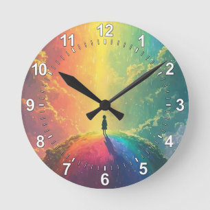 A Beautiful Dream Round Clock
