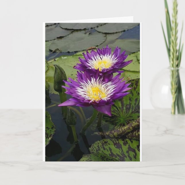 A "BEAUTIFUL FLOWER" FOR "YOUR BIRTHDAY" CARD (Front)