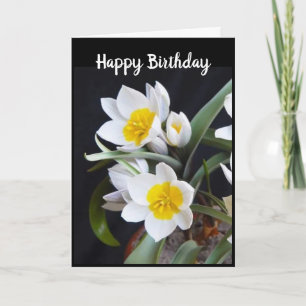 A "BEAUTIFUL FLOWER" FOR "YOUR BIRTHDAY" CARD