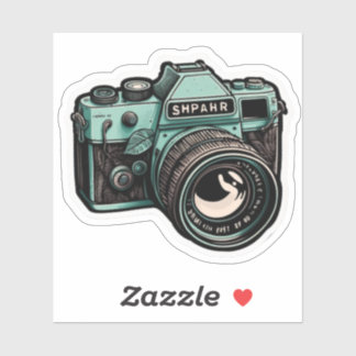 A beautiful, high-quality camera sticker that can 