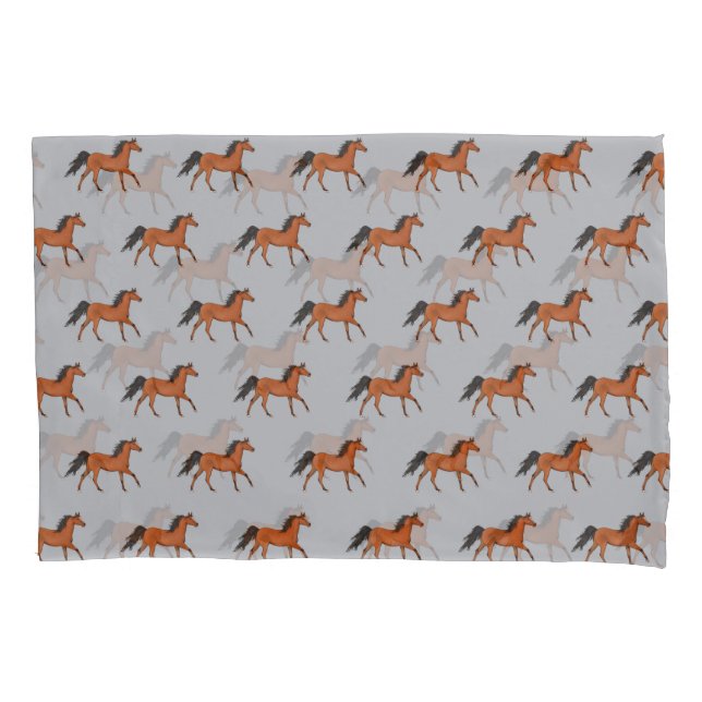A beautiful horse Pillowcase (Front)