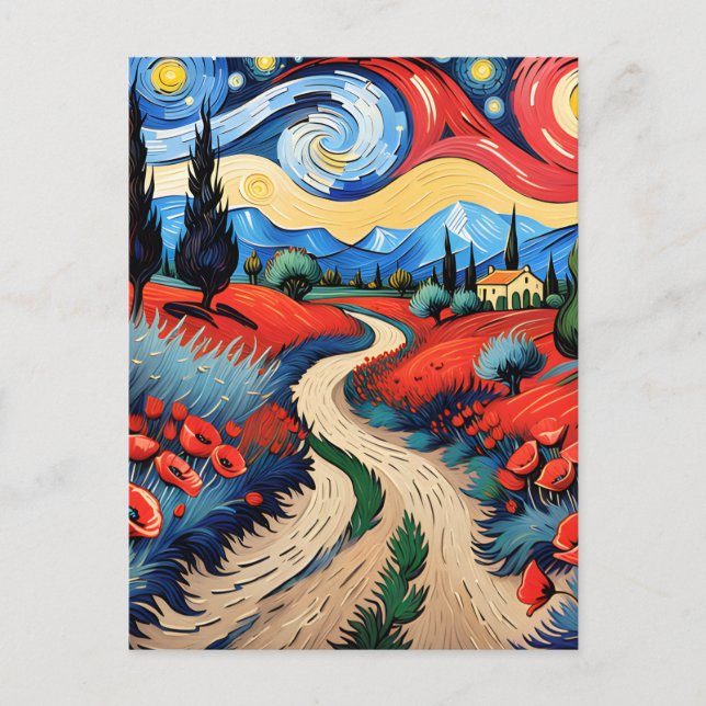 A beautiful meadow postcard (Front)