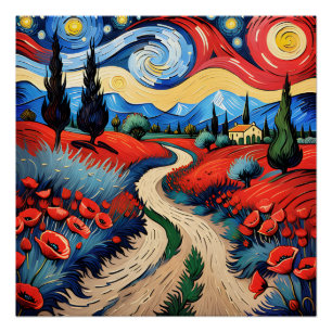 A beautiful meadow poster