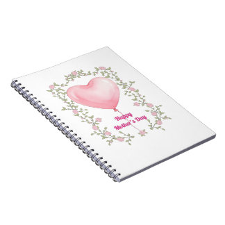 A beautiful notepad for Mother's Day- Pastel pink Notebook