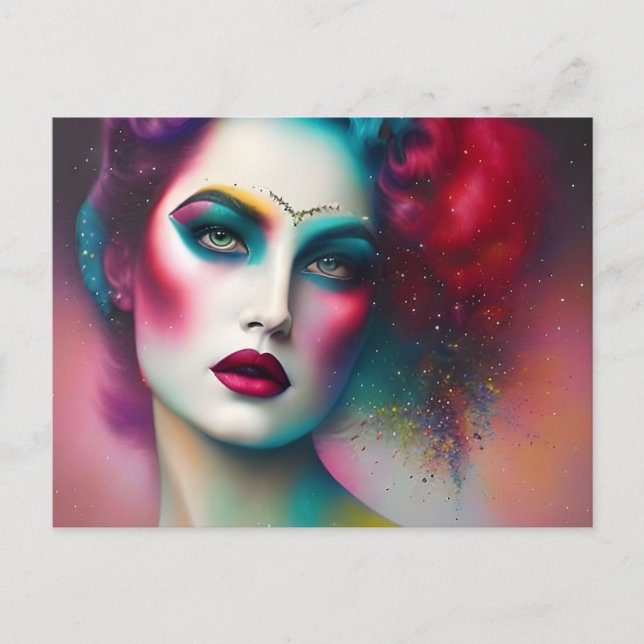 A Beautiful Queen Postcard (Front)