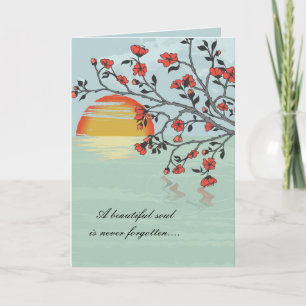 A beautiful soul... Sympathy Cards