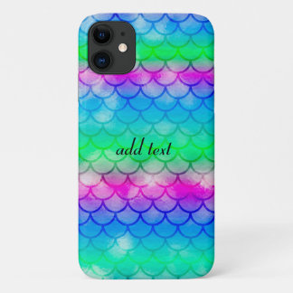 A beautiful spectrum of mermaid colours iPad air c Case-Mate iPhone Case
