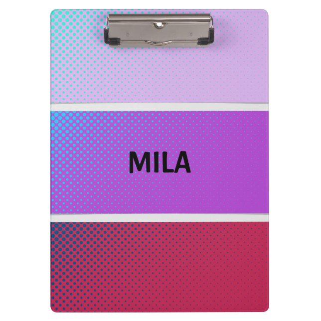 A beautiful spectrum of purple colours   clipboard (Front)