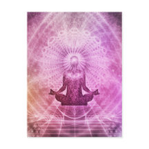 A beautiful spiritual Awakening  postcard