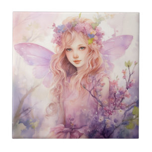 A Beautiful Spring Fairy Tile