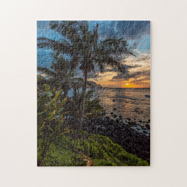A beautiful sunset 2 jigsaw puzzle (Vertical)