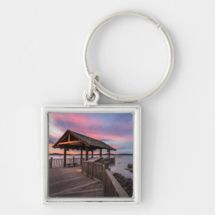 A Beautiful Sunset Key Ring