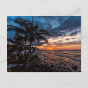 A beautiful sunset postcard