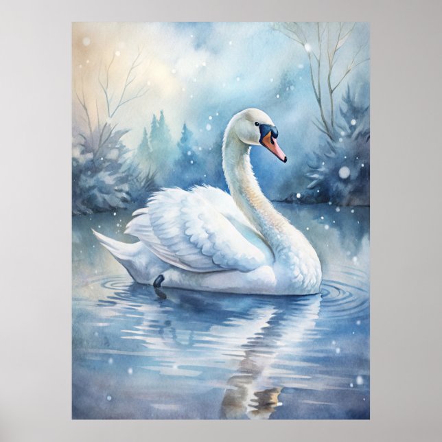 A Beautiful Swan Poster (Front)