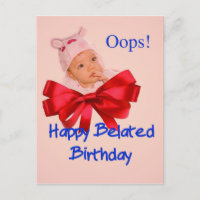A beautiful toddler regrets to belated birthdate