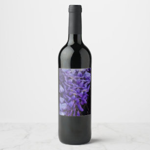 a beautiful touch of nature wine label