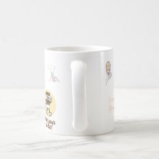A beautiful unique elegant coffee mug divine msg