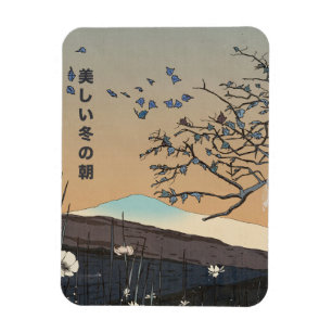 A Beautiful Winter Landscape Magnet