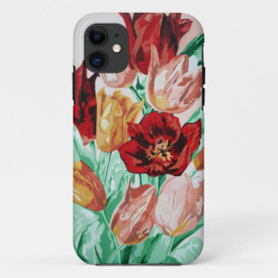 A Beautifully Bold Floral Bouquet of Tulips Case-Mate iPhone Case