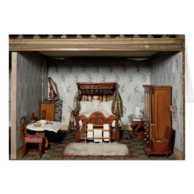 A bedroom in 'Mrs Bryant's Pleasure', c.1860 (Front Horizontal)