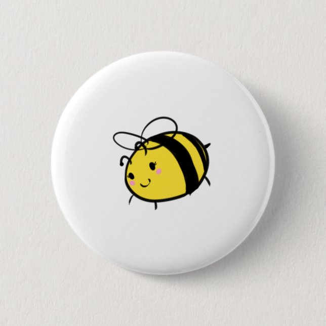 A Bee Button (Front)