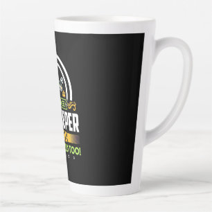 A Beekeeper Runs You Should Too Latte Mug