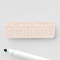 a beige and white chequered pattern on a white bac