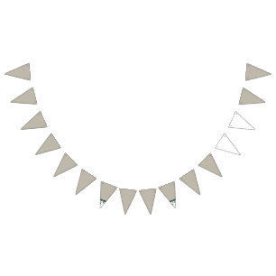 a beige background with a pattern of small squares bunting 