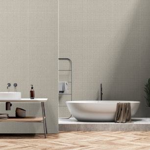 a beige background with a pattern of small squares wallpaper