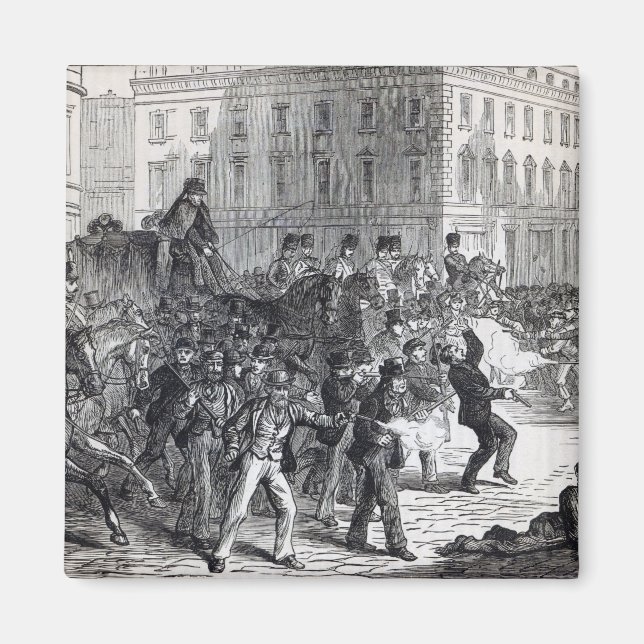 A Belfast Riot Magnet (Front)